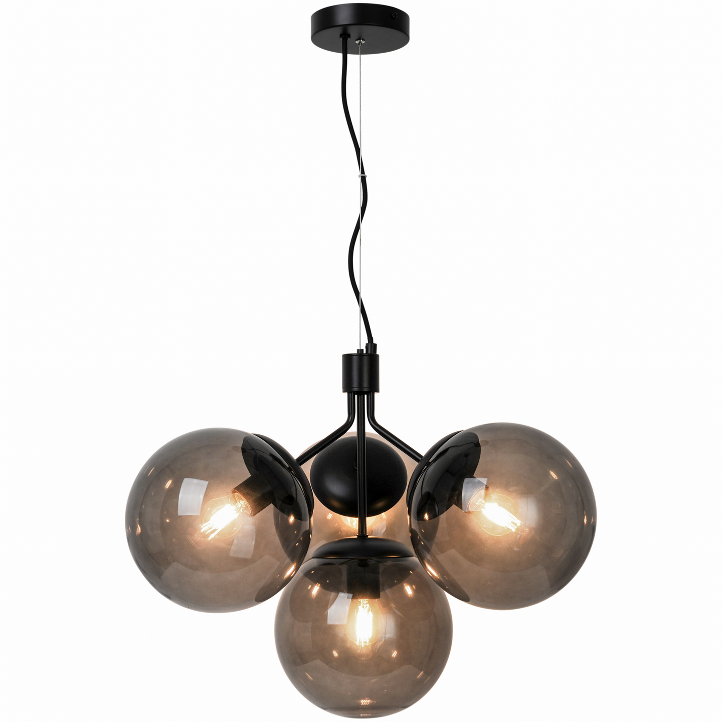 Riippuvalaisin Nordlux Ivona E27 musta