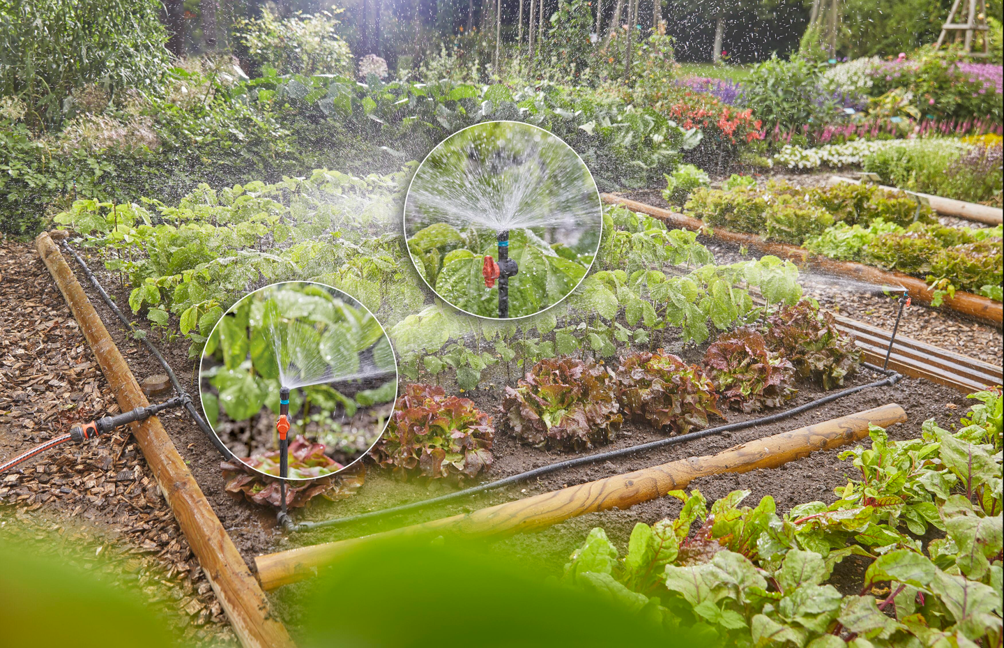 BEVATTNINGSSET GARDENA 13450-20, KÖKSTRÄDGÅRDAR