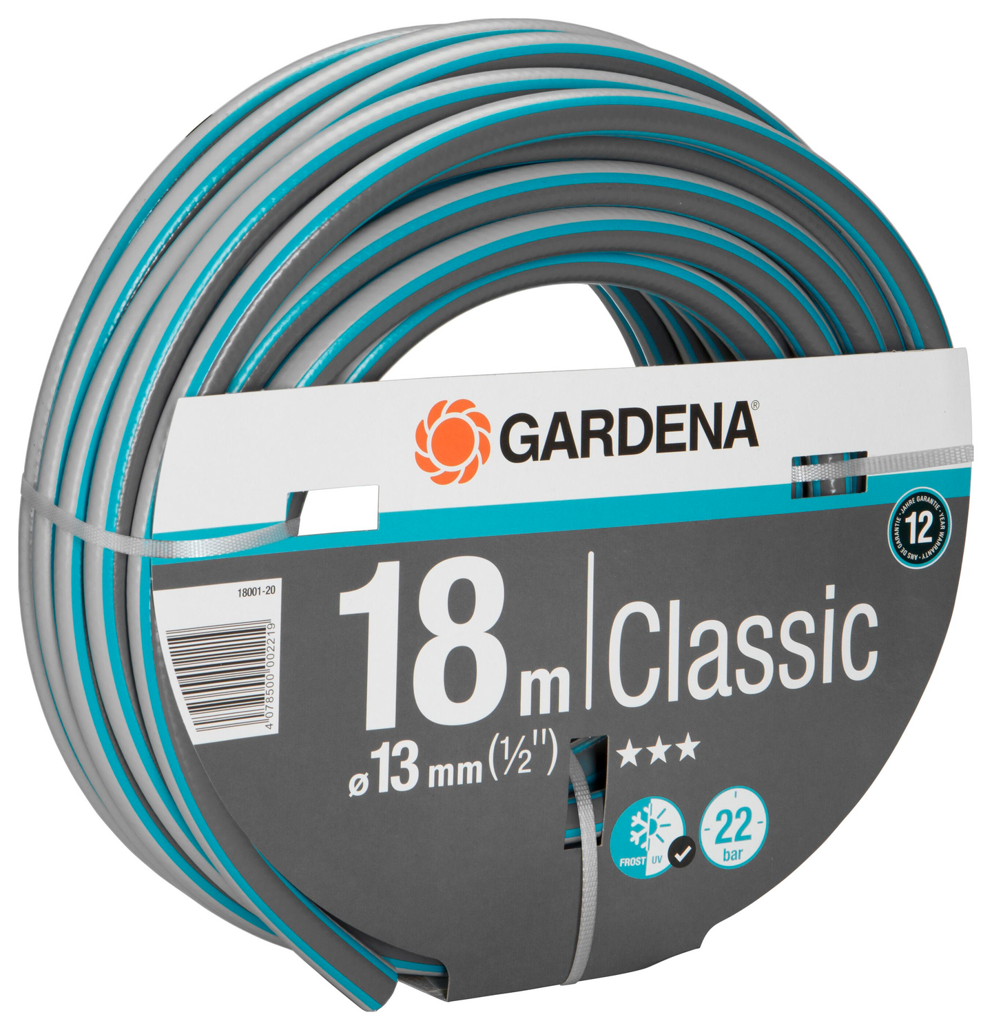 Puutarhaletku Gardena Classic 13mm 18m 18003-20