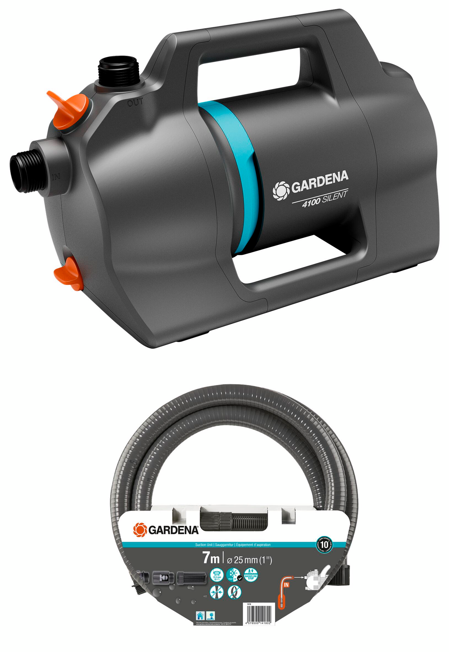 Puutarhapumppu Gardena 4100 Silent -sarja 09052-20