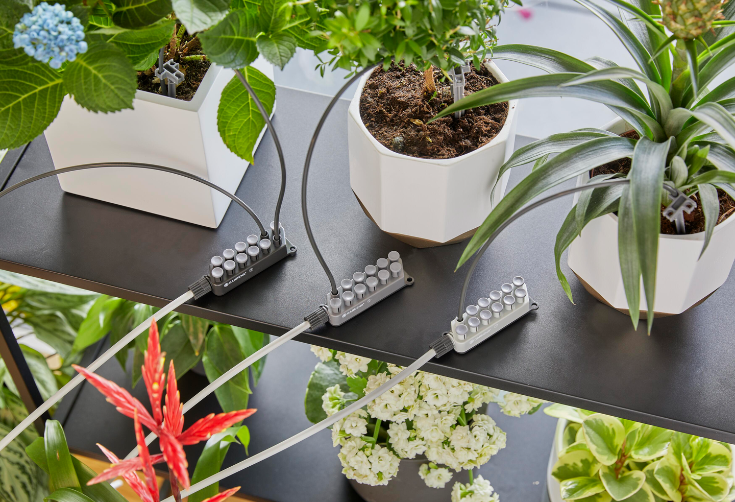 Micro-Drip-lomakastelusarja ruukuille Gardena 13366-20