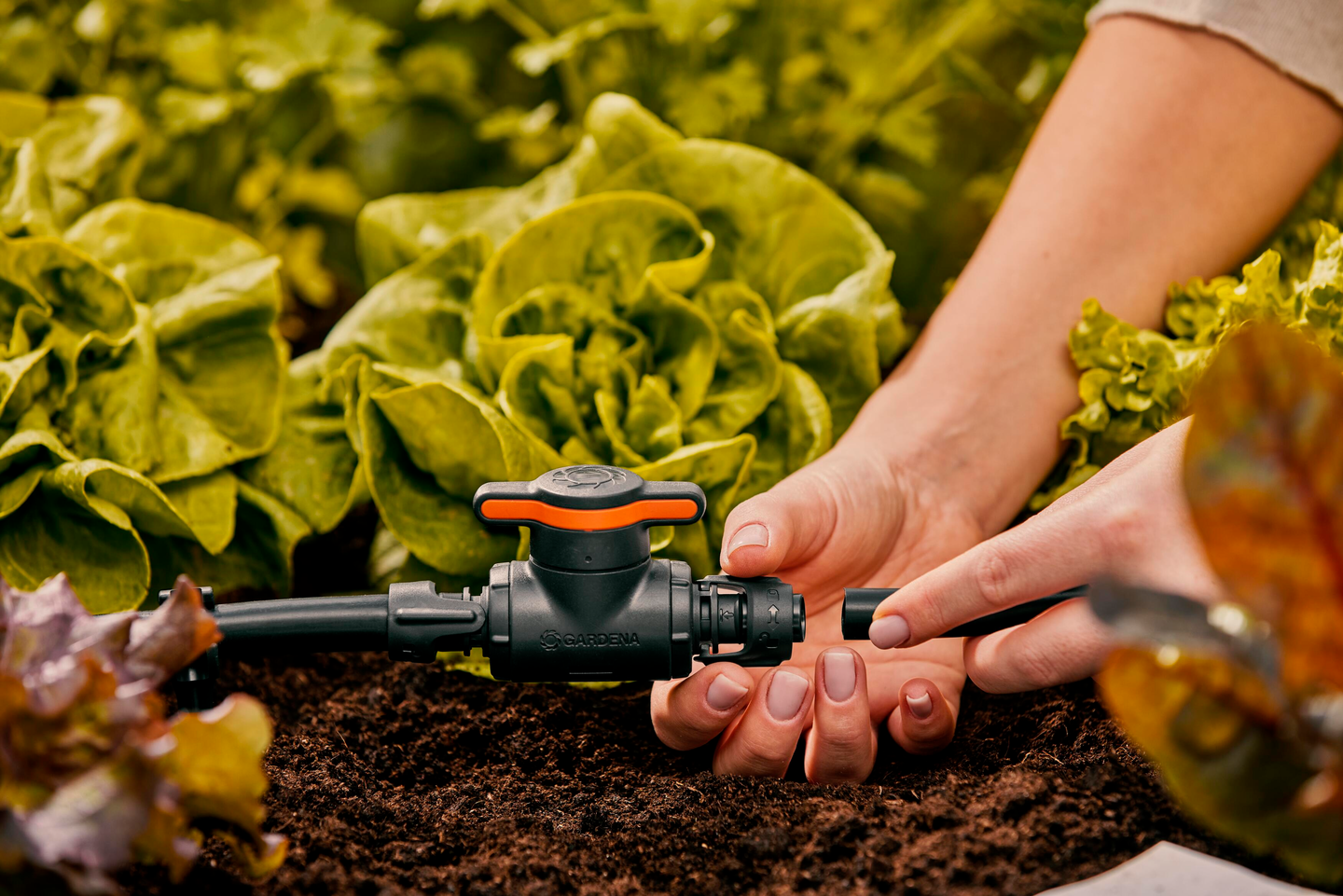 Säätö-/sulkuventtiili 13mm Micro-Drip Gardena 13207-20