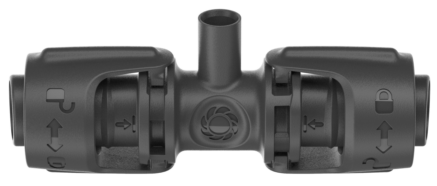 T-KOPPLING GARDENA 13206-20 MICRO-DRIP, MED SPRIDARFÄSTE 13MM 1/2T