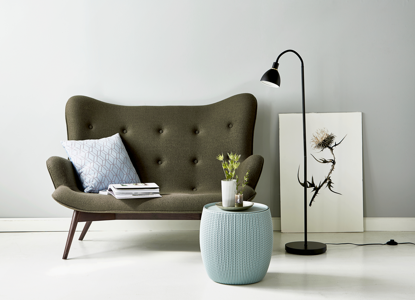 Lattiavalaisin Nordlux Ray E14 musta