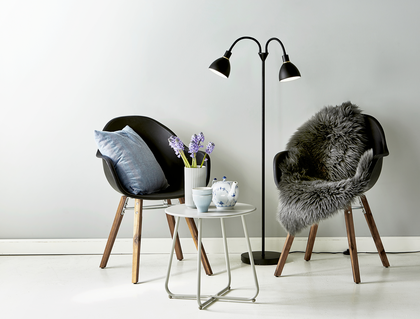 Lattiavalaisin Nordlux Ray E14 musta