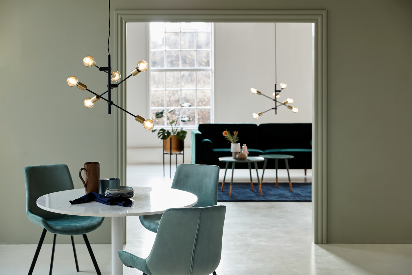 Riippuvalaisin Nordlux Josefine E27 mattamusta