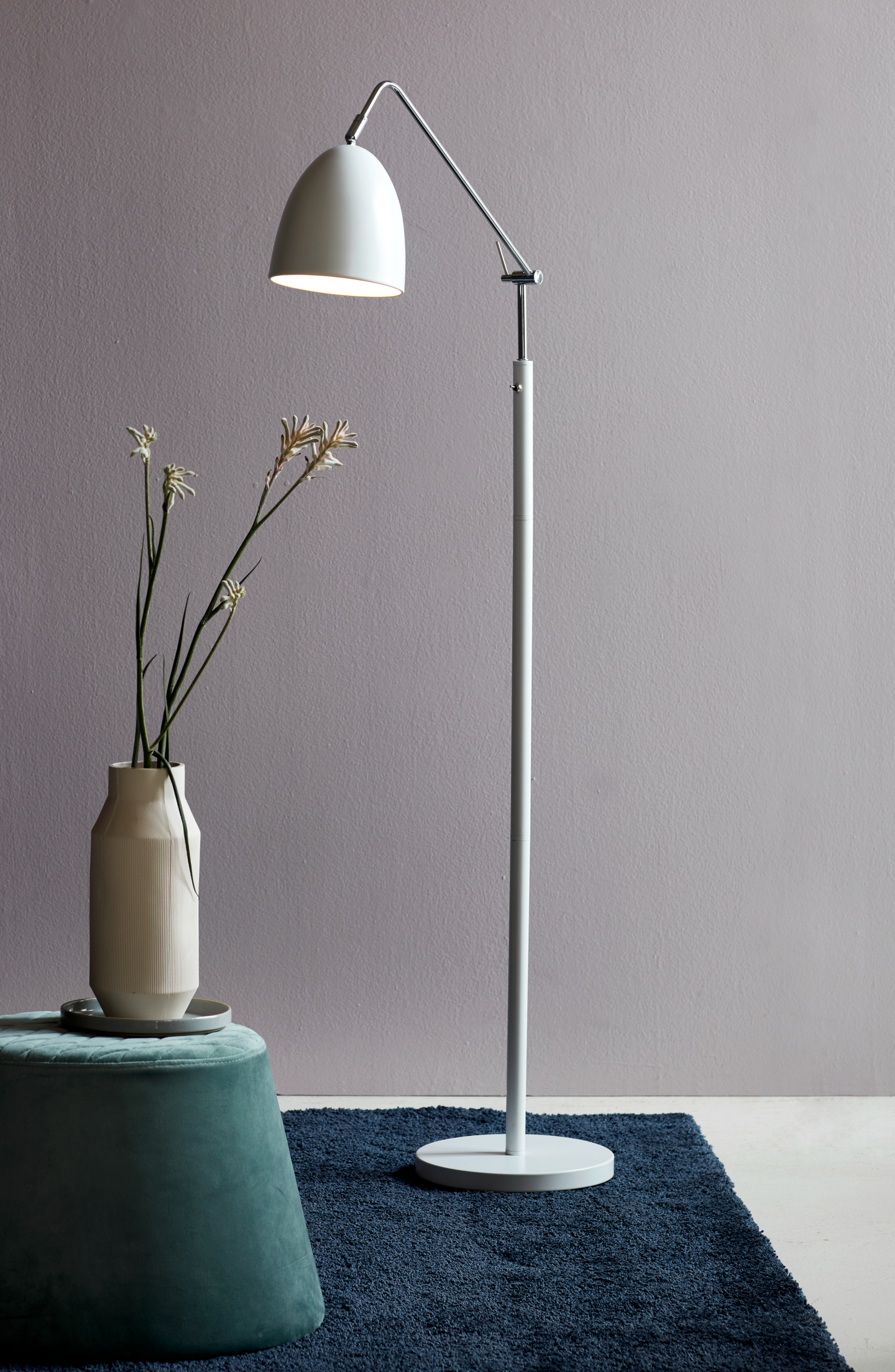 Lattiavalaisin Nordlux Alexander E27 valkoinen