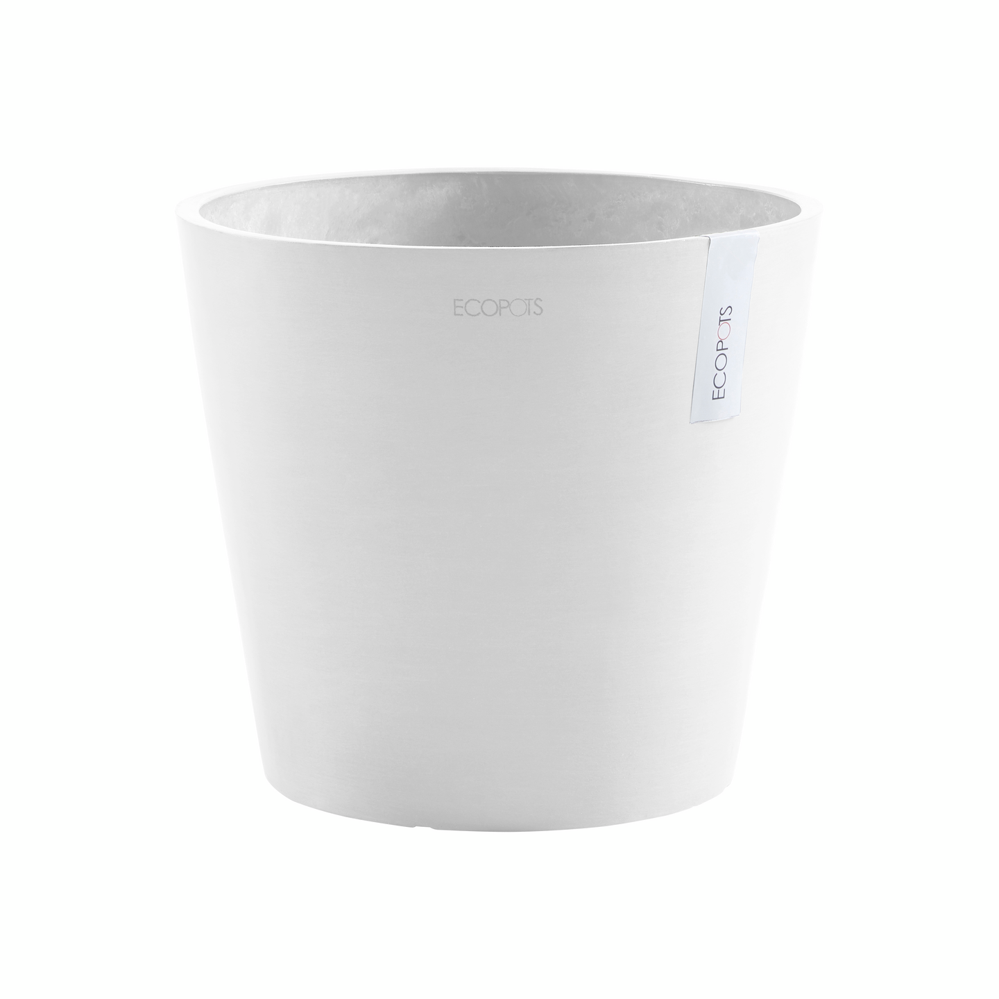 Ruukku Ecopots Amsterdam 40cm valkoinen