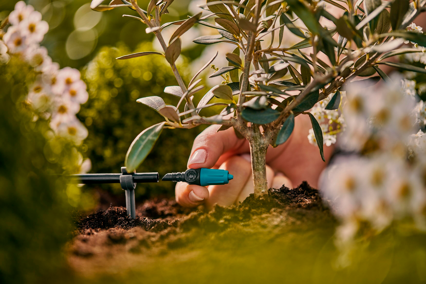 DROPPSPRIDARE GARDENA  13305-20 MICRO-DRIP STÄLLBAR