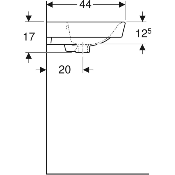 Pesuallas IDO Glow Square 60cm