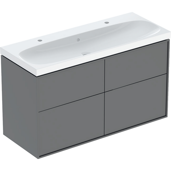 Allaskaappipaketti IDO Sense Art 120cm neljällä laatikolla laava