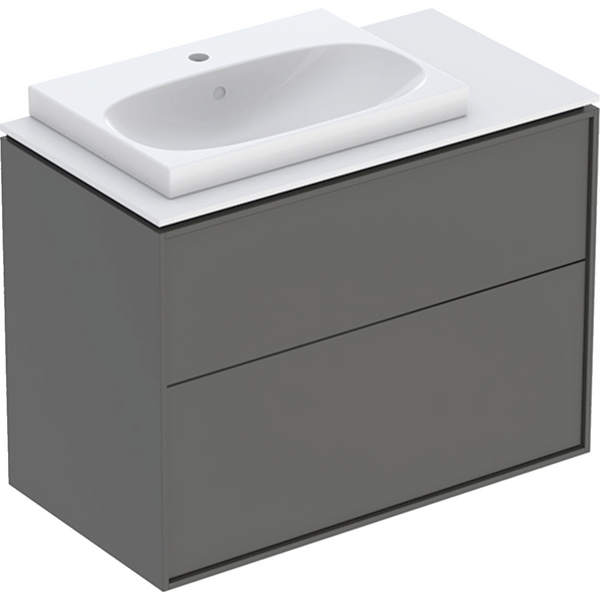 Allaskaappipaketti IDO Sense Art 88,8cm laskutaso oikea laatikoilla laava