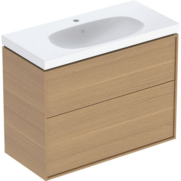 Allaskaappipaketti IDO Sense Art 90cm laatikoilla compact tammi