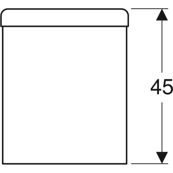 Rahi IDO Glow L47xS36xK45cm valkoinen
