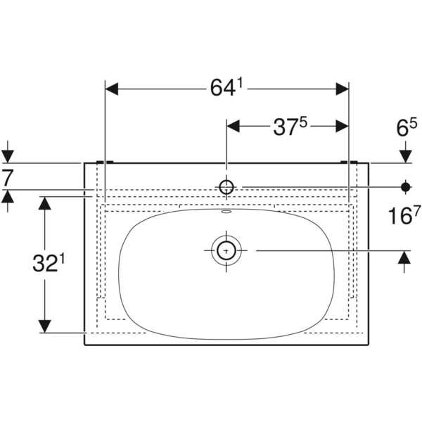 Allaskaappipaketti IDO Sense Art 75cm laatikoilla pähkinä