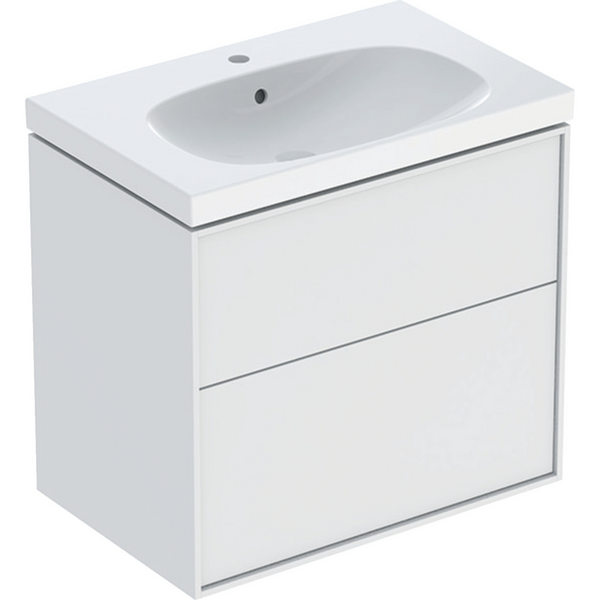 Allaskaappipaketti IDO Sense Art 75cm laatikoilla valkoinen