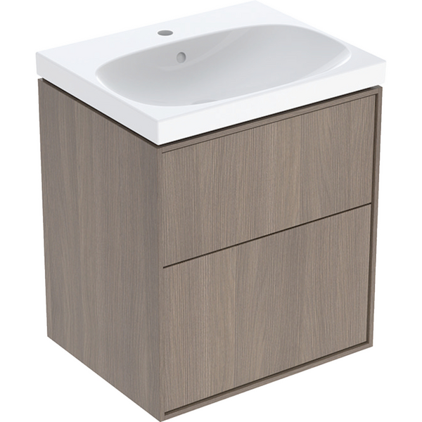 Allaskaappipaketti IDO Sense Art 60cm laatikoilla pähkinä