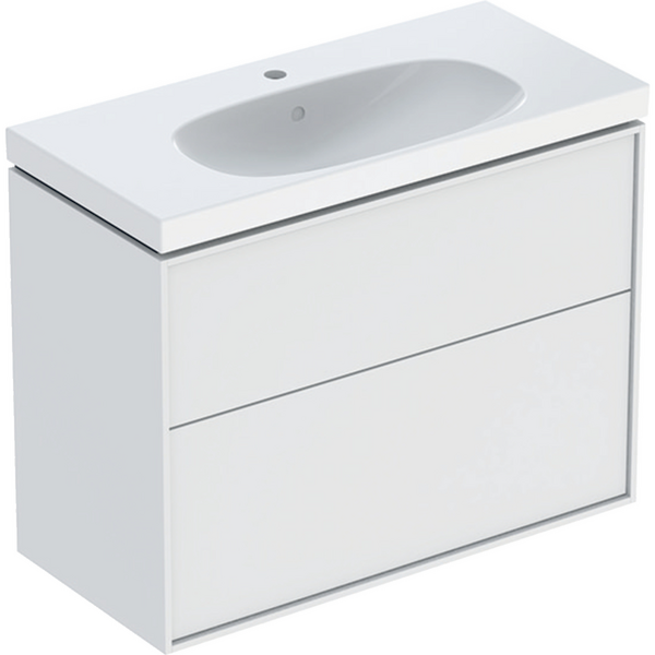 Allaskaappipaketti IDO Sense Art 90cm laatikoilla compact valkoinen