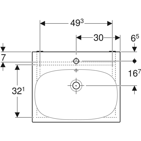 Allaskaappipaketti IDO Sense Art 60cm laatikoilla pähkinä