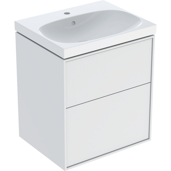 Allaskaappipaketti IDO Sense Art 60cm laatikoilla valkoinen