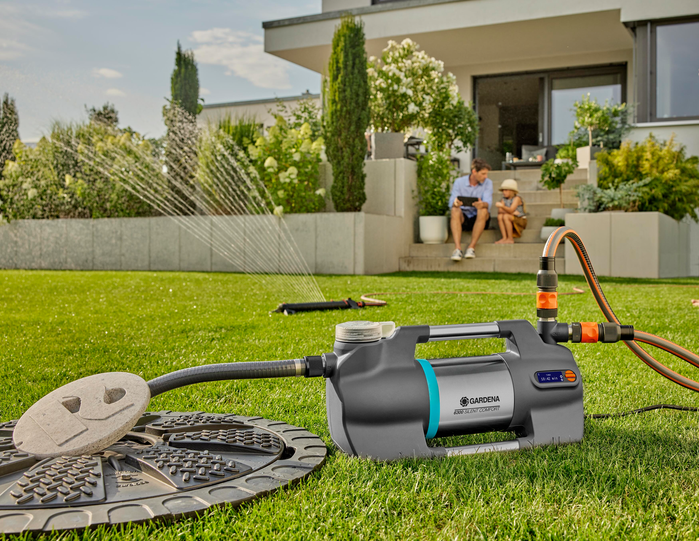 Puutarhapumppu 6300 Gardena SilentComfort BT 09058-20