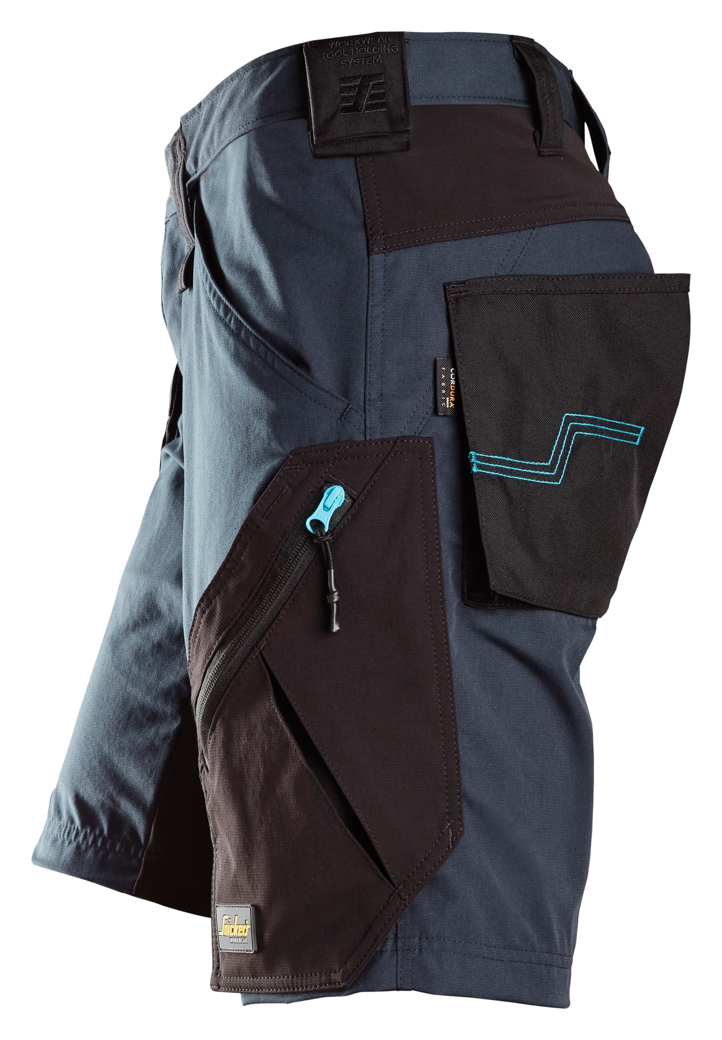 Shortsit Snickers 6112-9504 LiteWork 37.5® Navy/musta