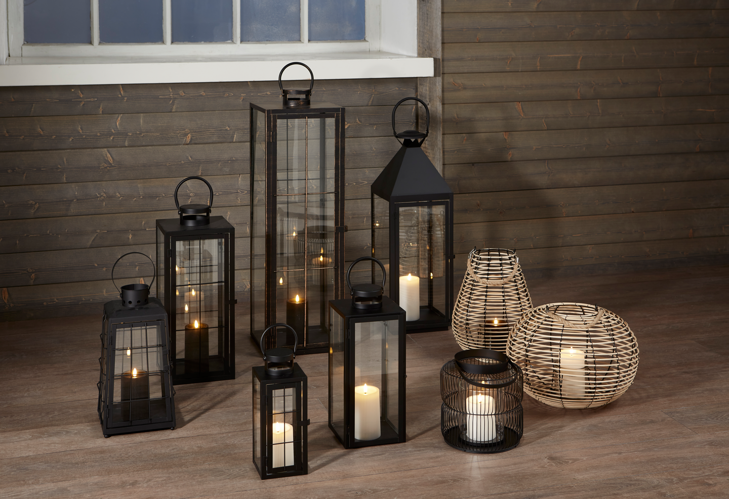 Metallilyhty Cello Bella 23cm