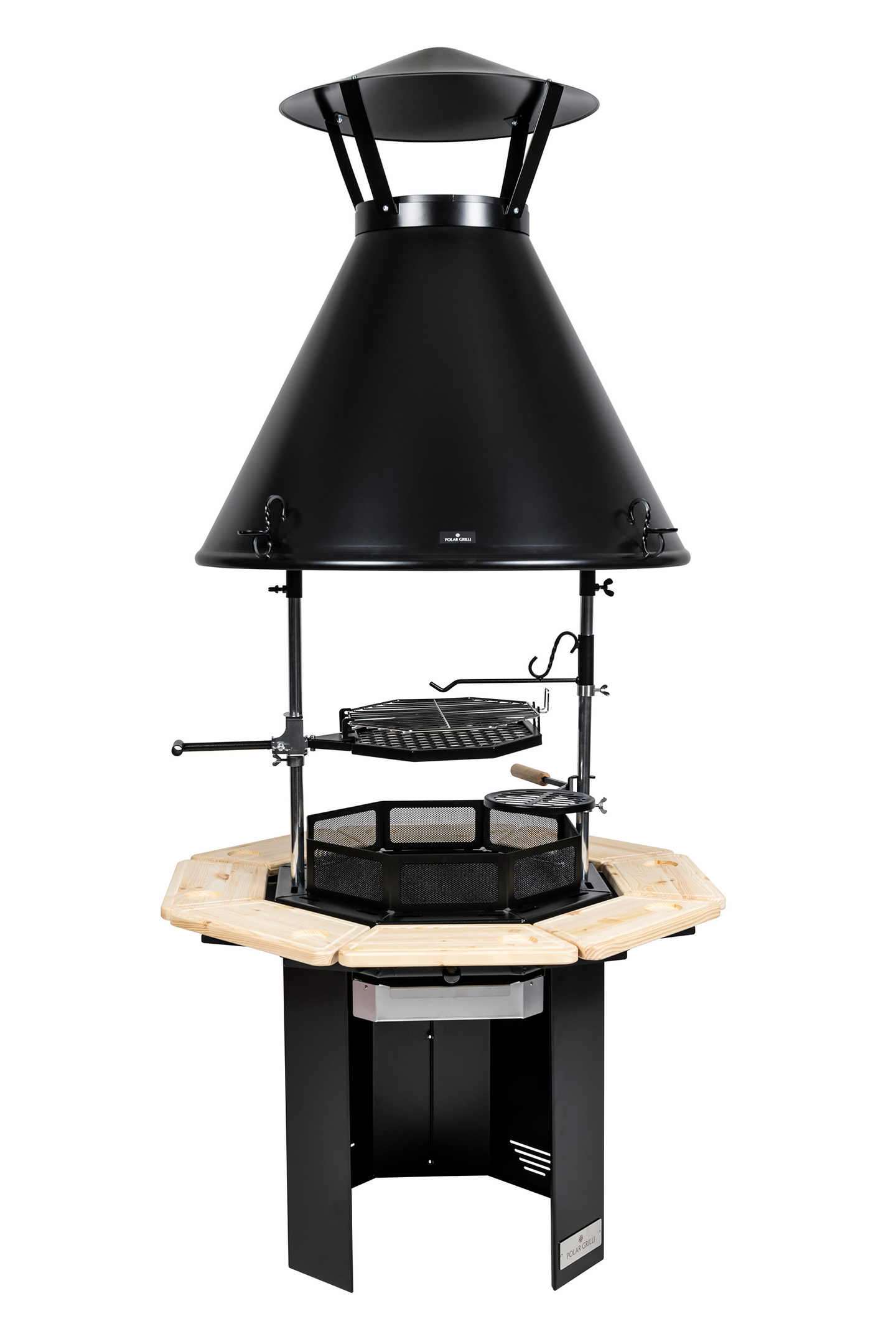 Pihagrilli Polar S8 8-kulmainen