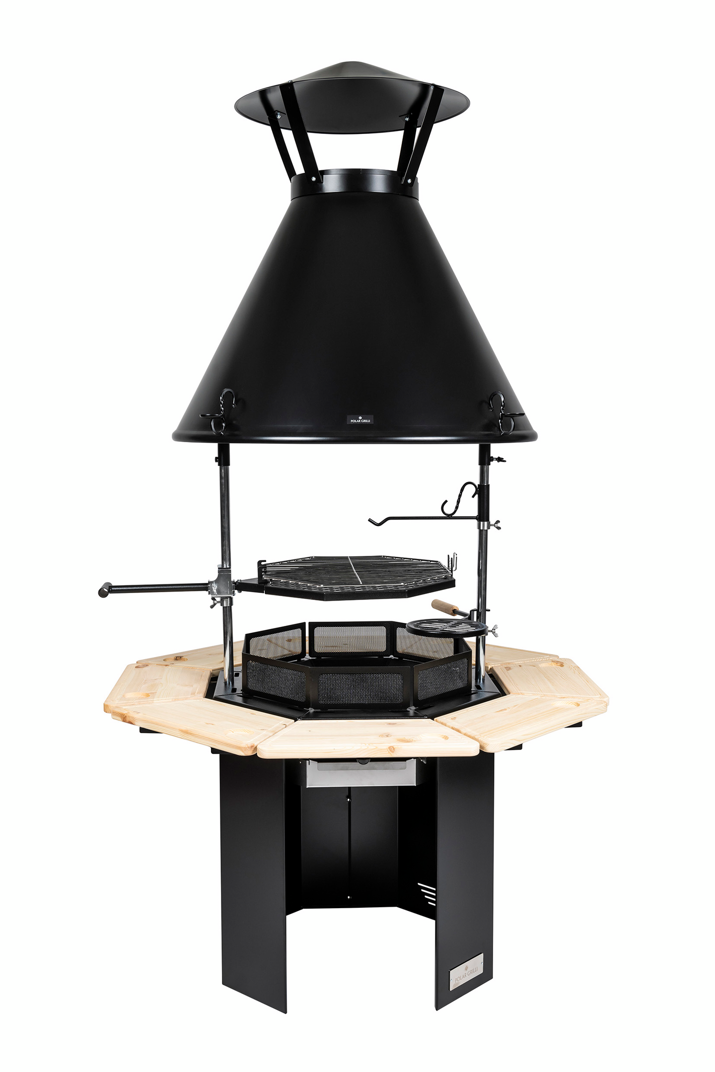 Pihagrilli Polar M8 8-kulmainen