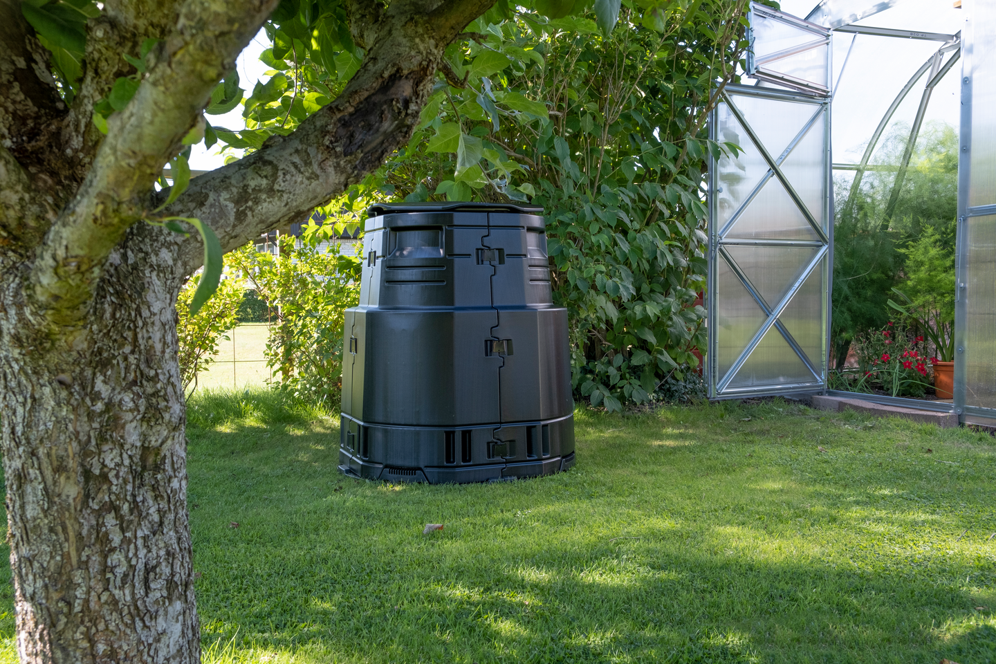 Lämminkomposti GreenLine master 375l musta -25˚c