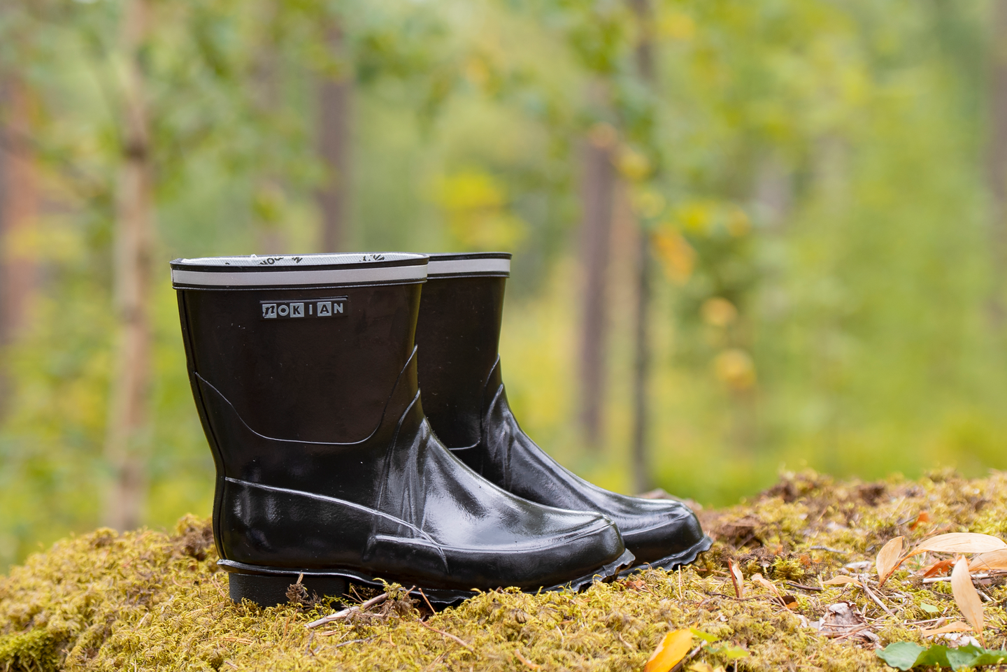 Kumisaappaat Nokian Kontio Low musta