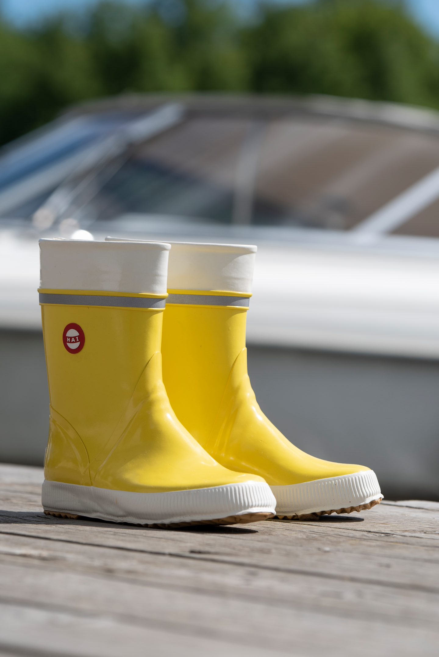 Kumisaappaat Nokian Hai keltainen