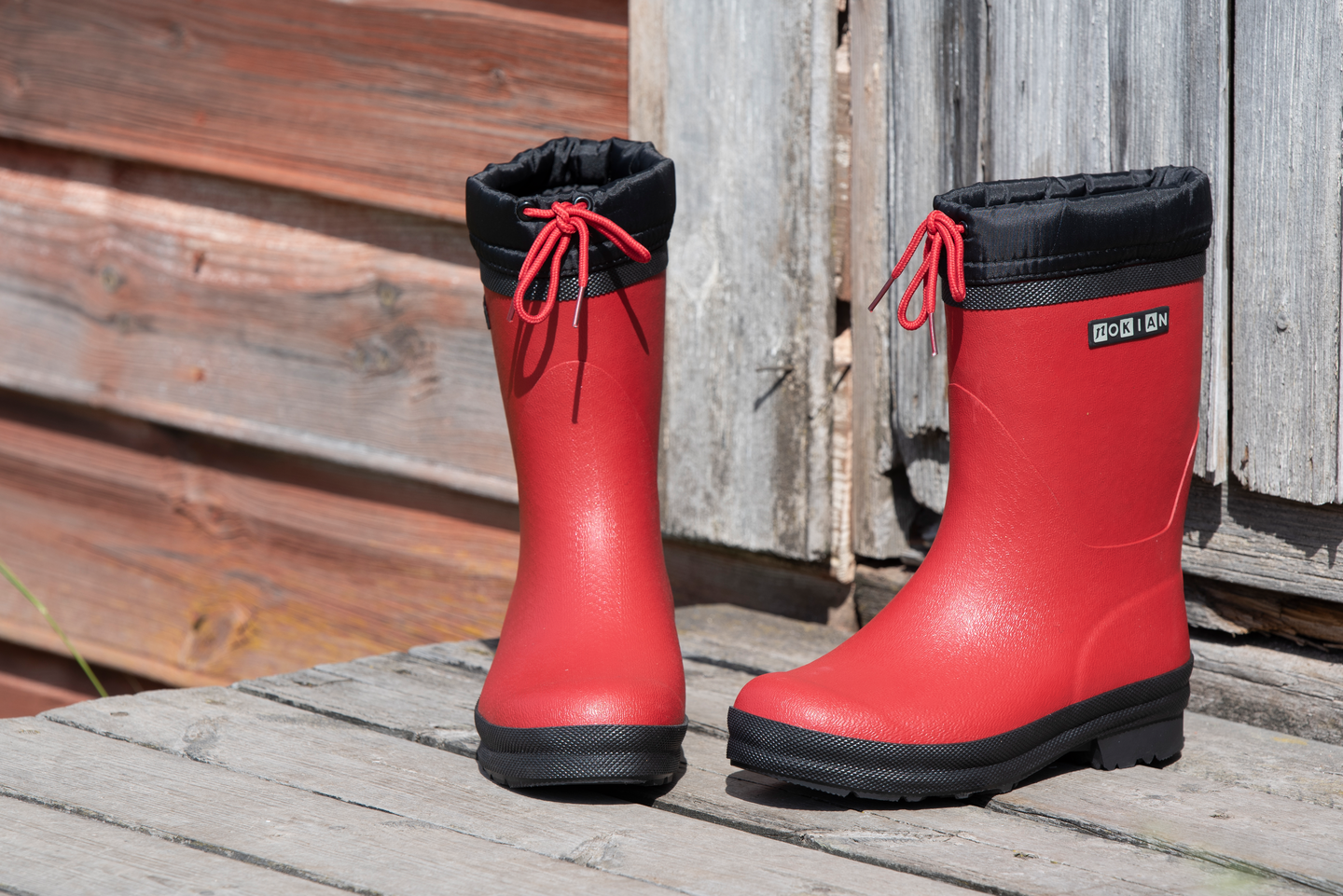 Kumisaappaat Nokian Winter Ultra punainen