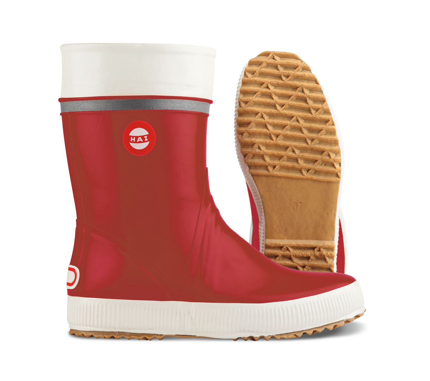 Kumisaappaat Nokian Hai tummanpunainen