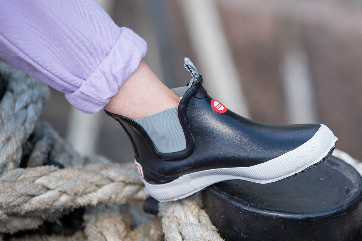 Kumisaappaat Nokian Hai Low musta