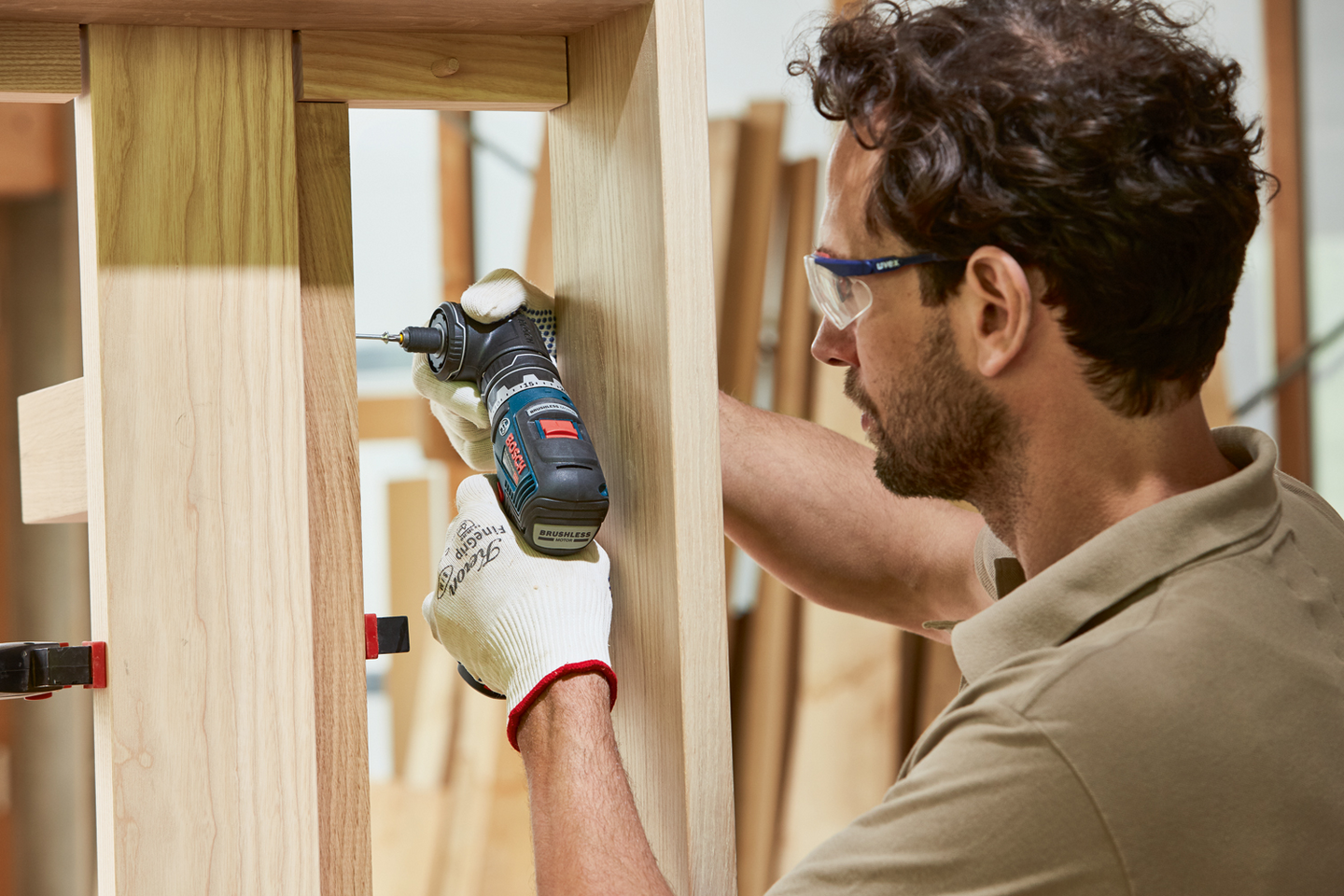 Akkuporakone Bosch GSR 12V-35 FC 2x3,0Ah 4xACC L-Boxx