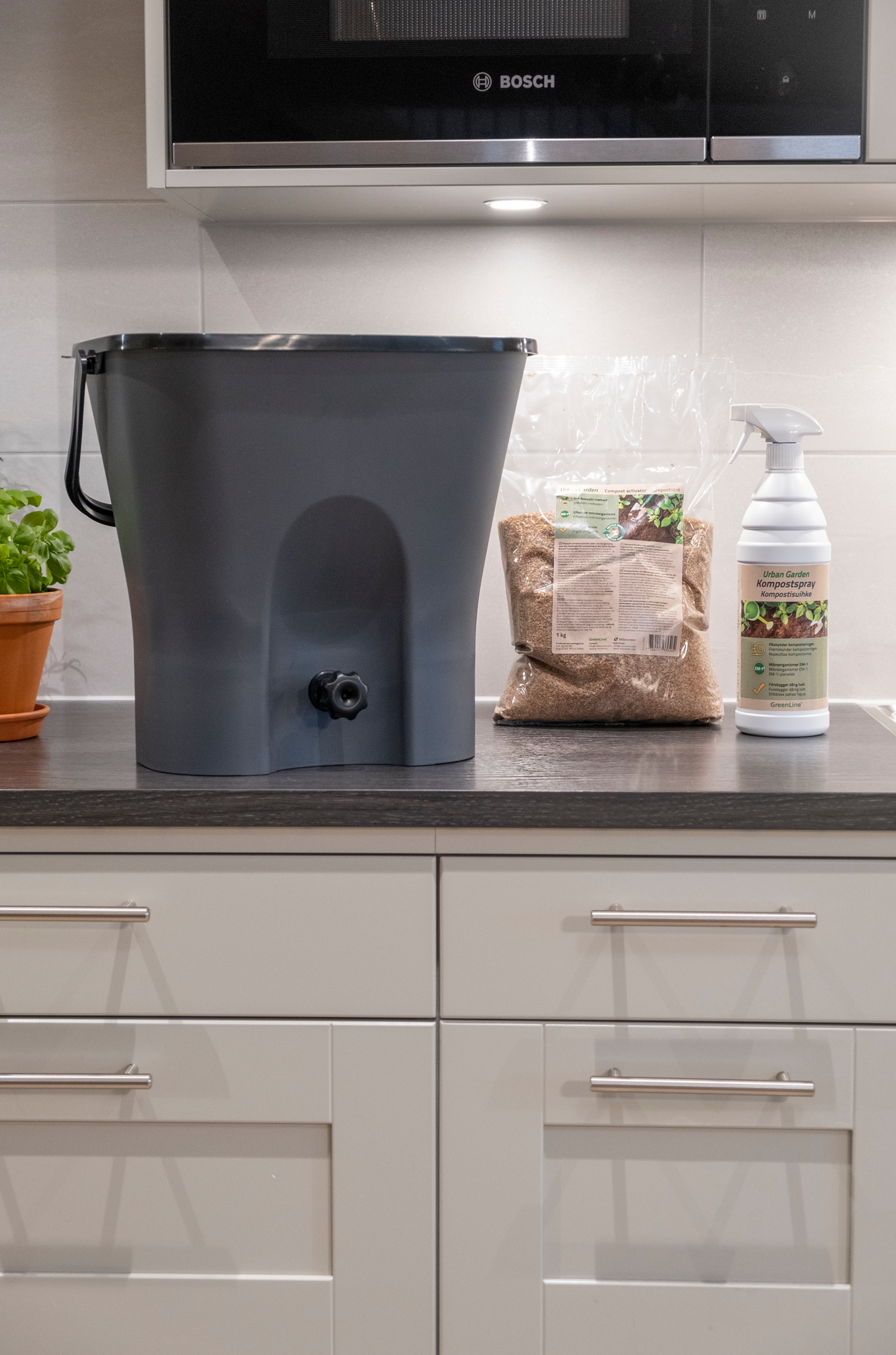 Keittiökomposti GreenLine Urban Garden 2.0