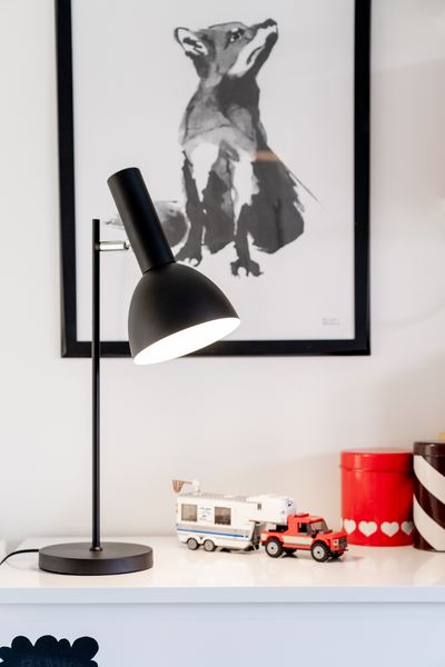 Pöytävalaisin Sessak Jack 57cm musta