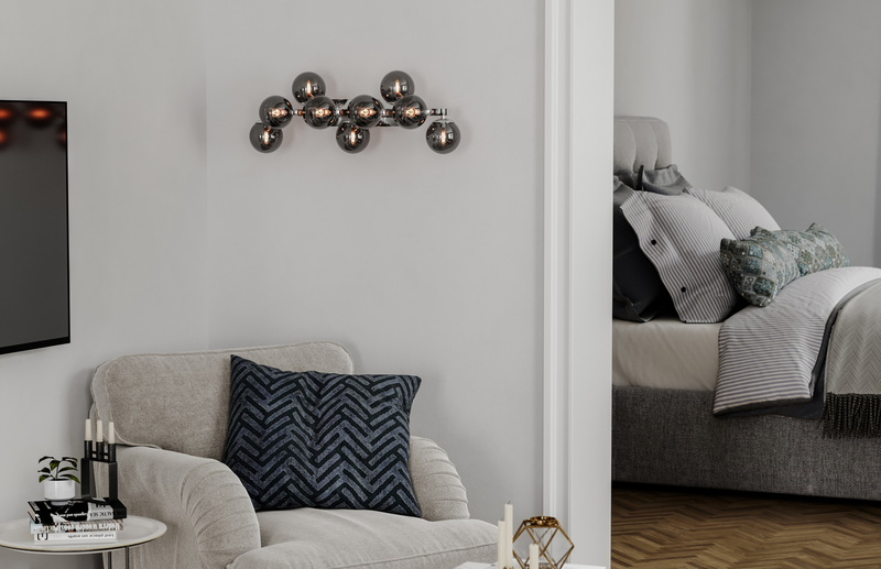 Seinävalaisin By Rydéns Splendor savunharmaa