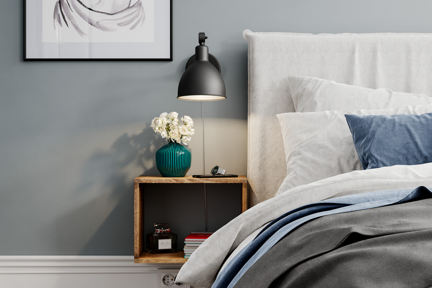 Seinävalaisin By Rydéns Bazar mini 49cm 1x40W musta