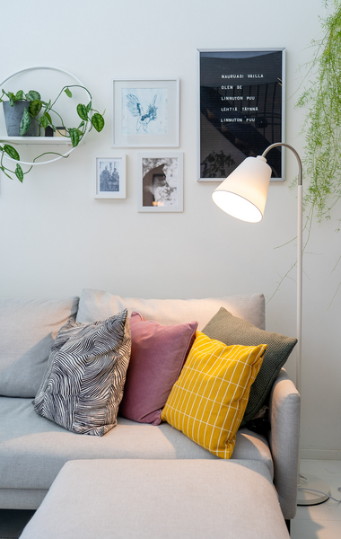 Lattiavalaisin Sessak Cleo valkoinen