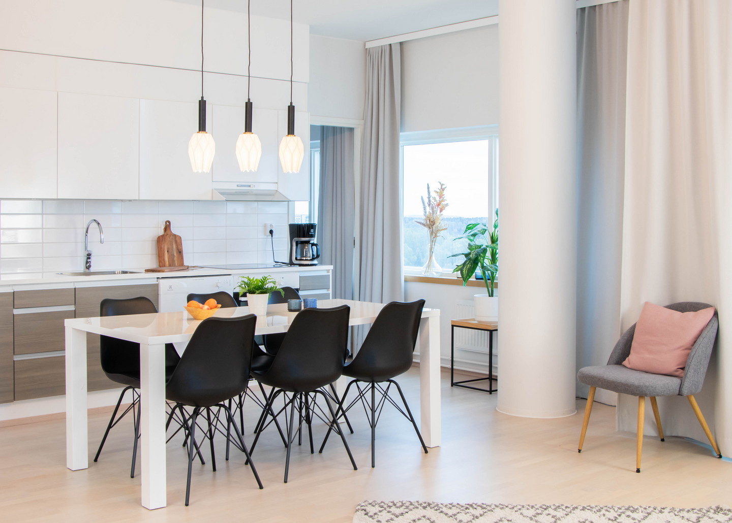 Riippuvalaisin Sessak Raven 3-osainen musta