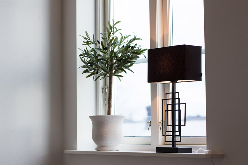 Pöytävalaisin By Rydéns Paragon 69cm mattamusta