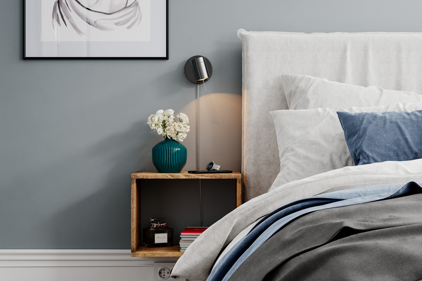 Seinävalaisin By Rydéns Correct 1-osainen mattamusta