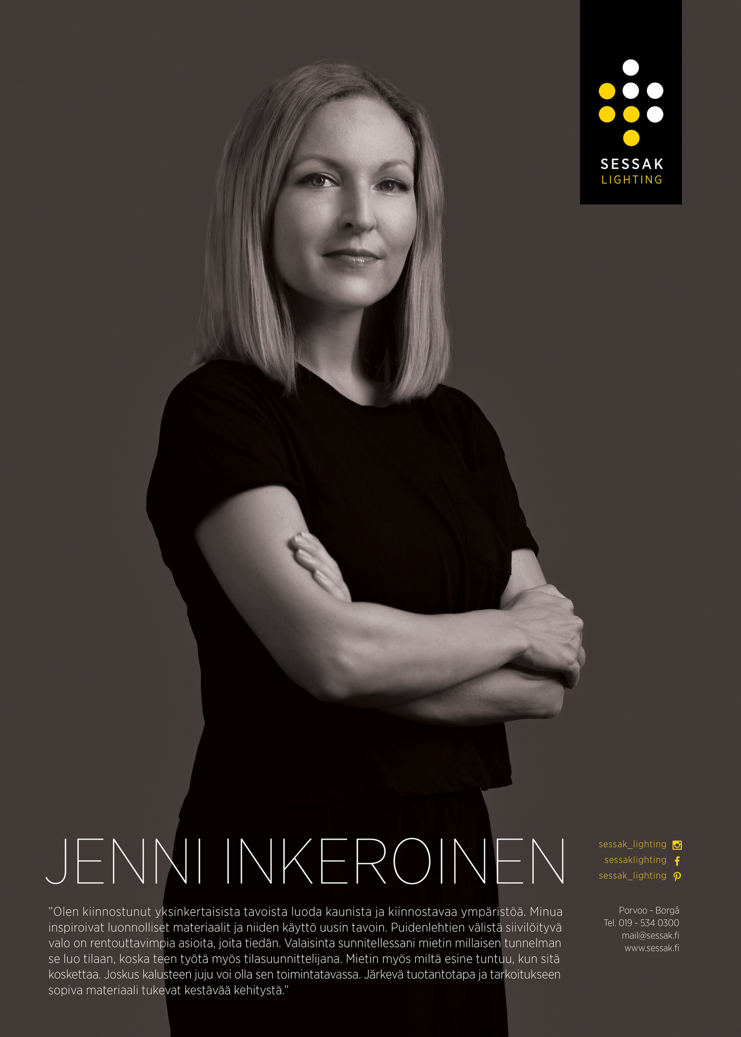 Riippuvalaisin Sessak l Lehmus valkoinen