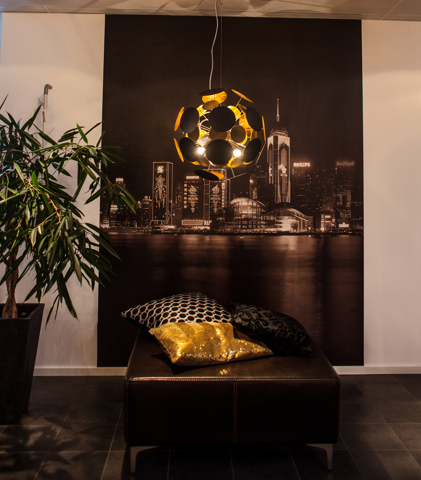 Riippuvalaisin By Rydéns Planet 50 metalli 50cm 4x30W musta