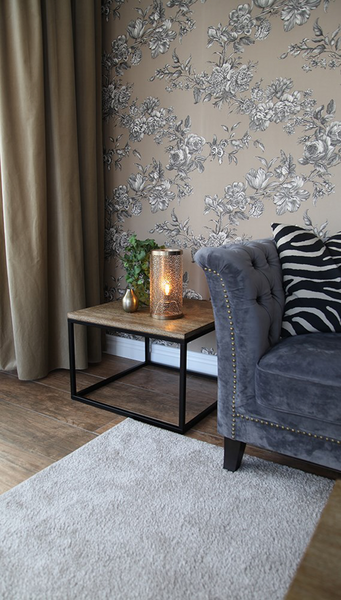 Pöytävalaisin By Rydéns Hermine mattamessinki