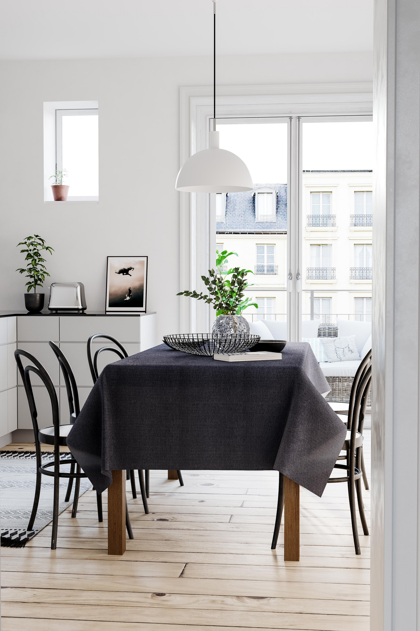 Riippuvalaisin By Rydéns Cabano mattavalkoinen