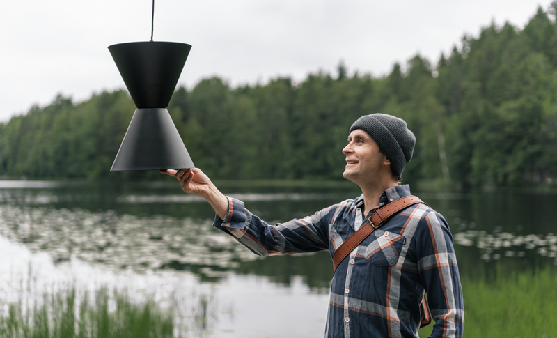 Riippuvalaisin Sessak Länsi musta