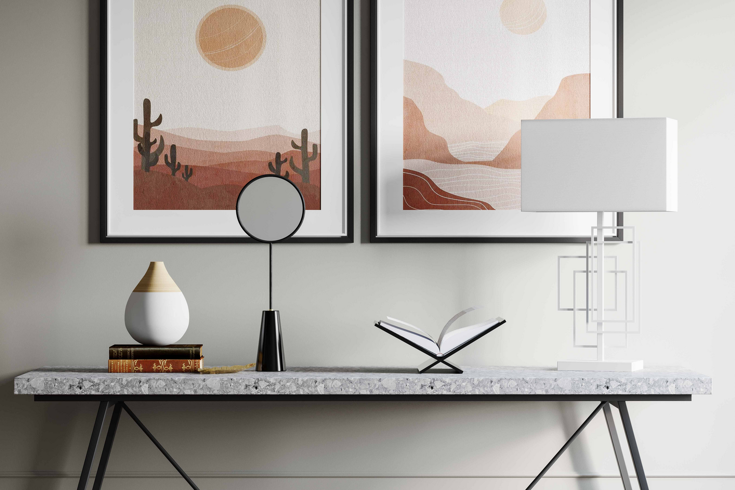 Pöytävalaisin By Rydéns Paragon 52cm valkoinen